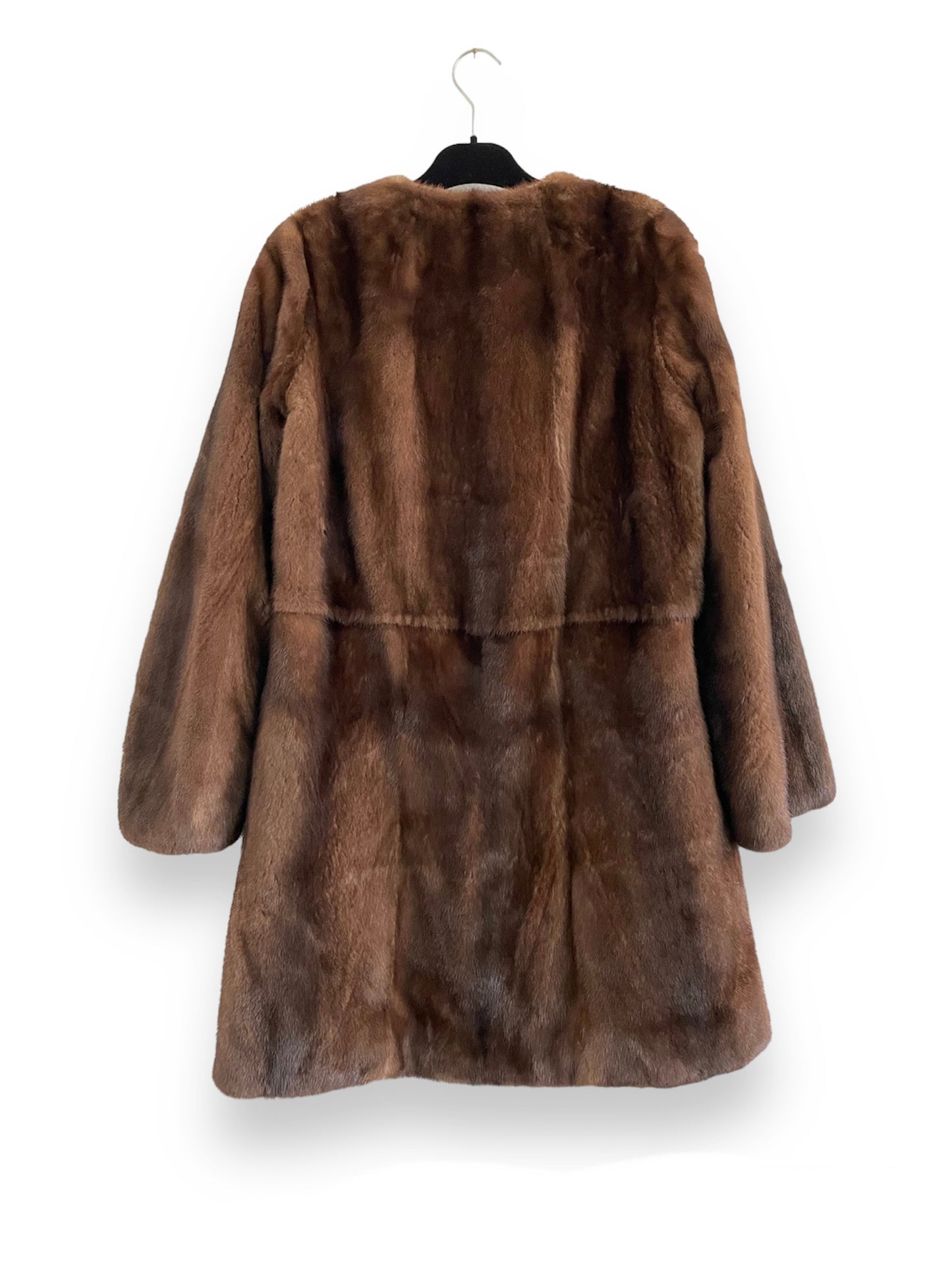 Fourrure de vison Max&Moi marron foncé taille 36 FR.