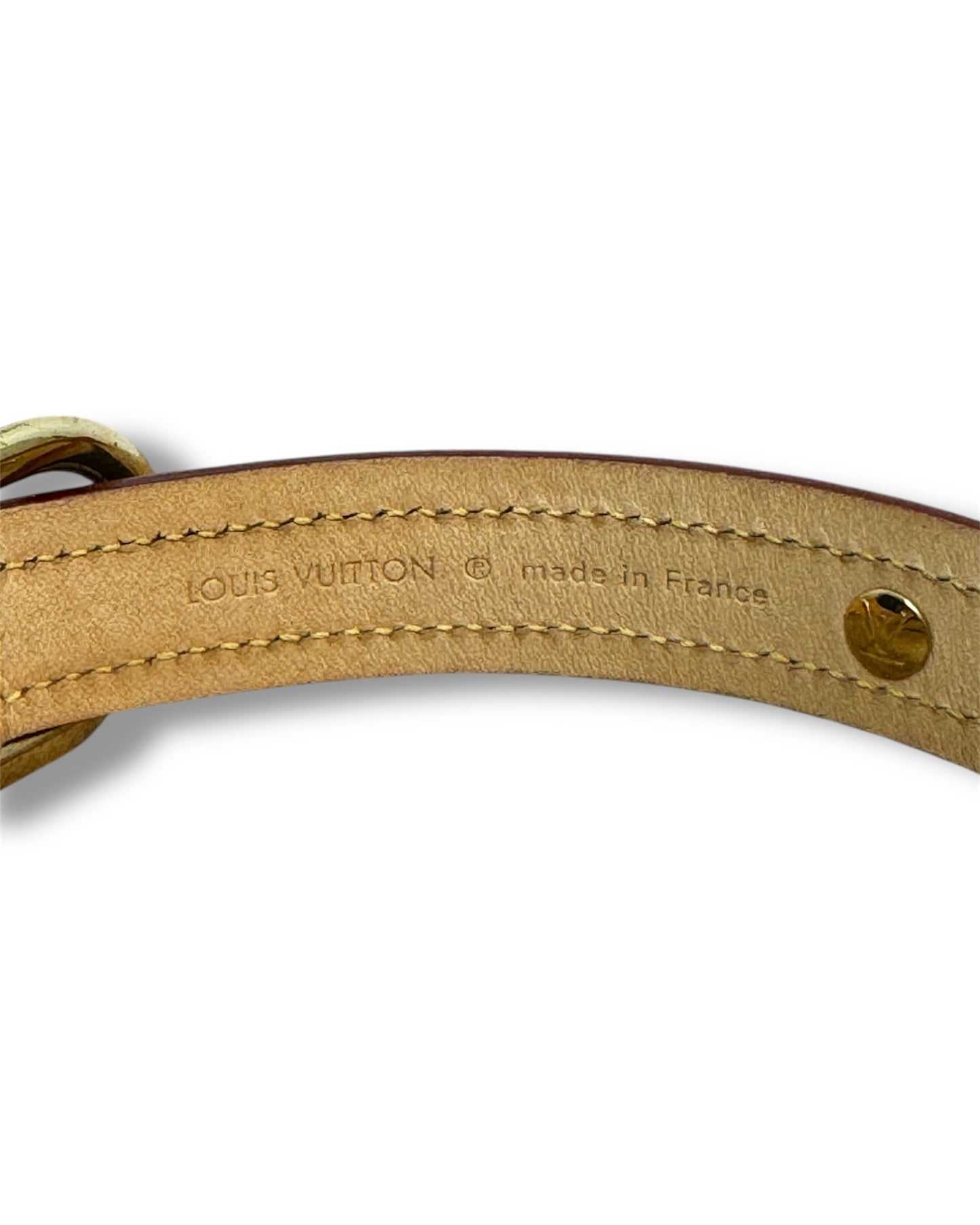 Ensemble collier et laisse Louis Vuitton Toile Monogram