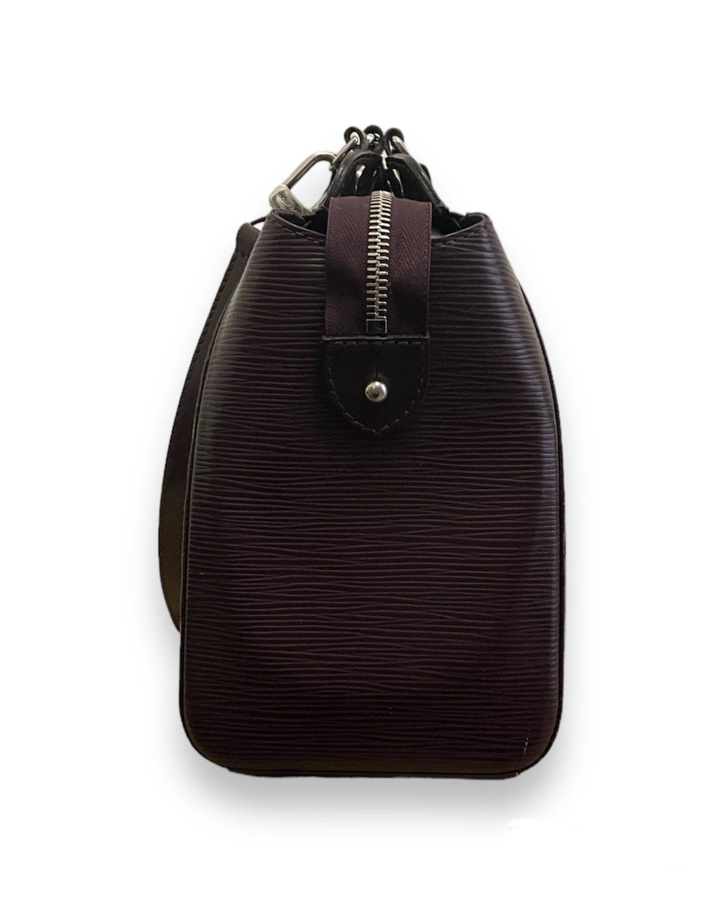 Sac Louis Vuitton Brea en cui Épi bordeaux