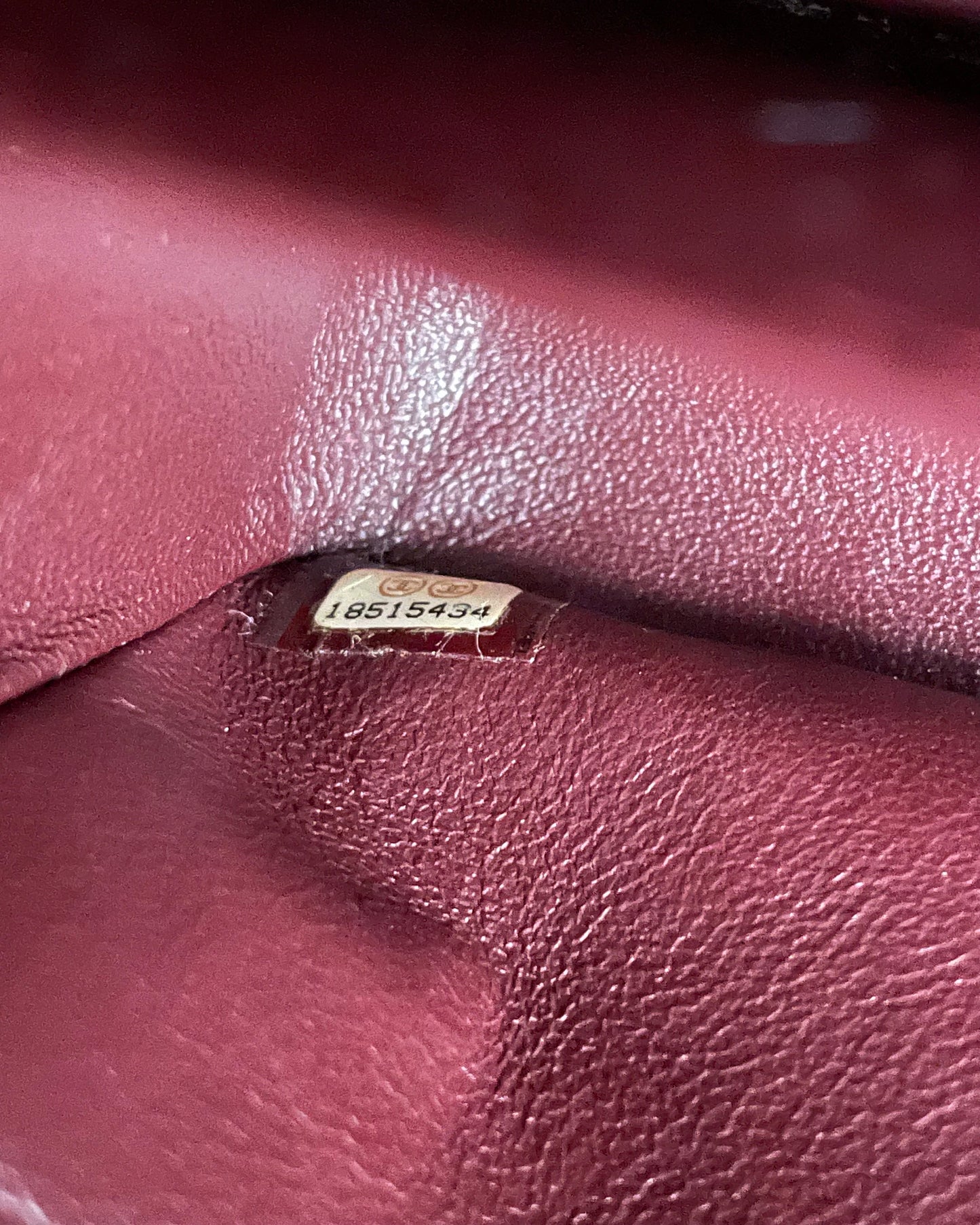Sac Chanel Timeless en cuir grainé caviar