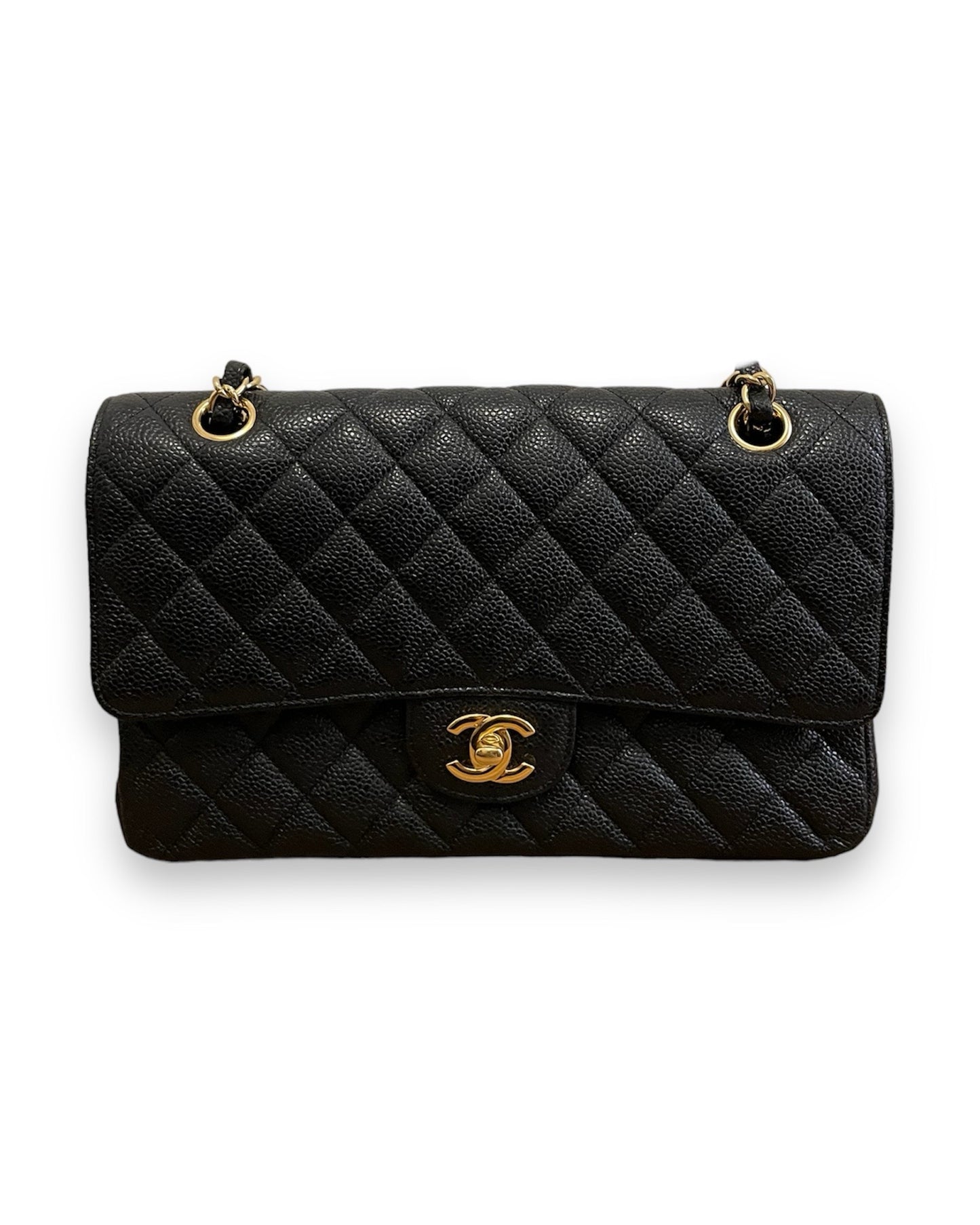 Sac Chanel Timeless en cuir grainé caviar