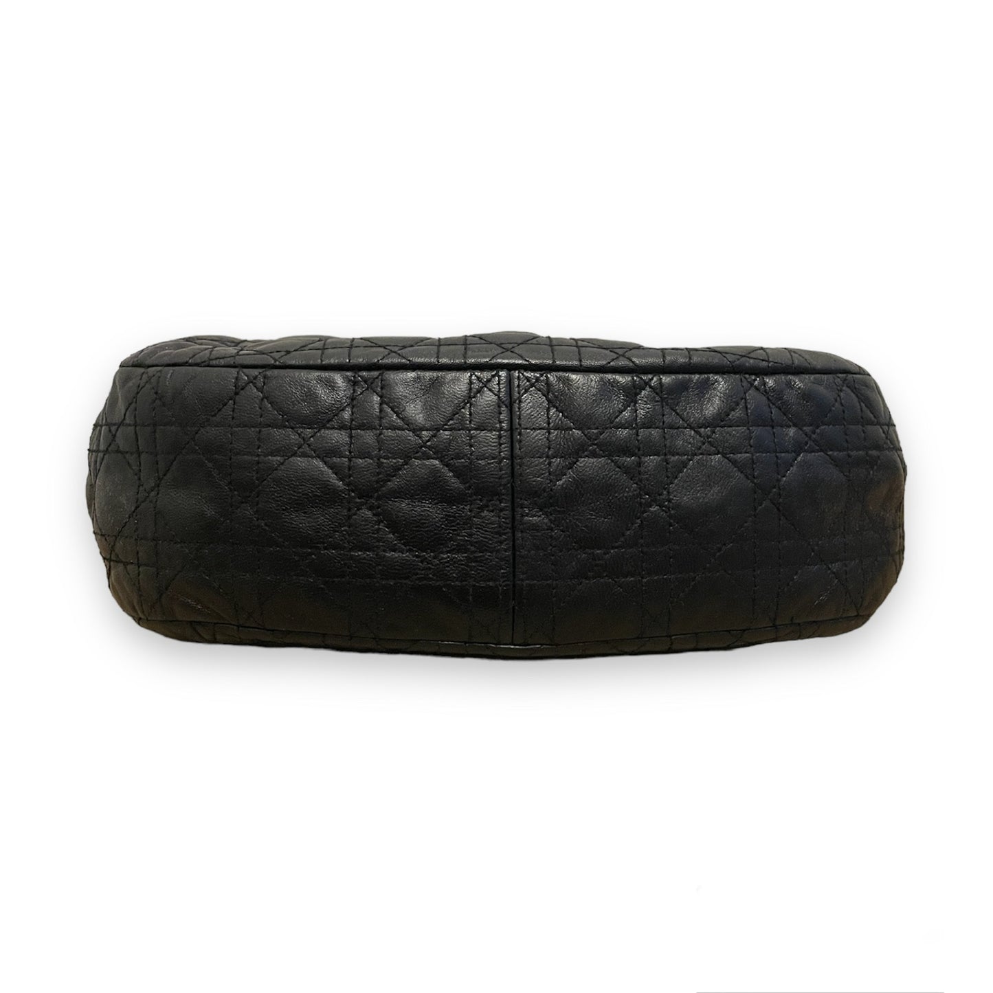 Sac Christian Dior en cuir noir