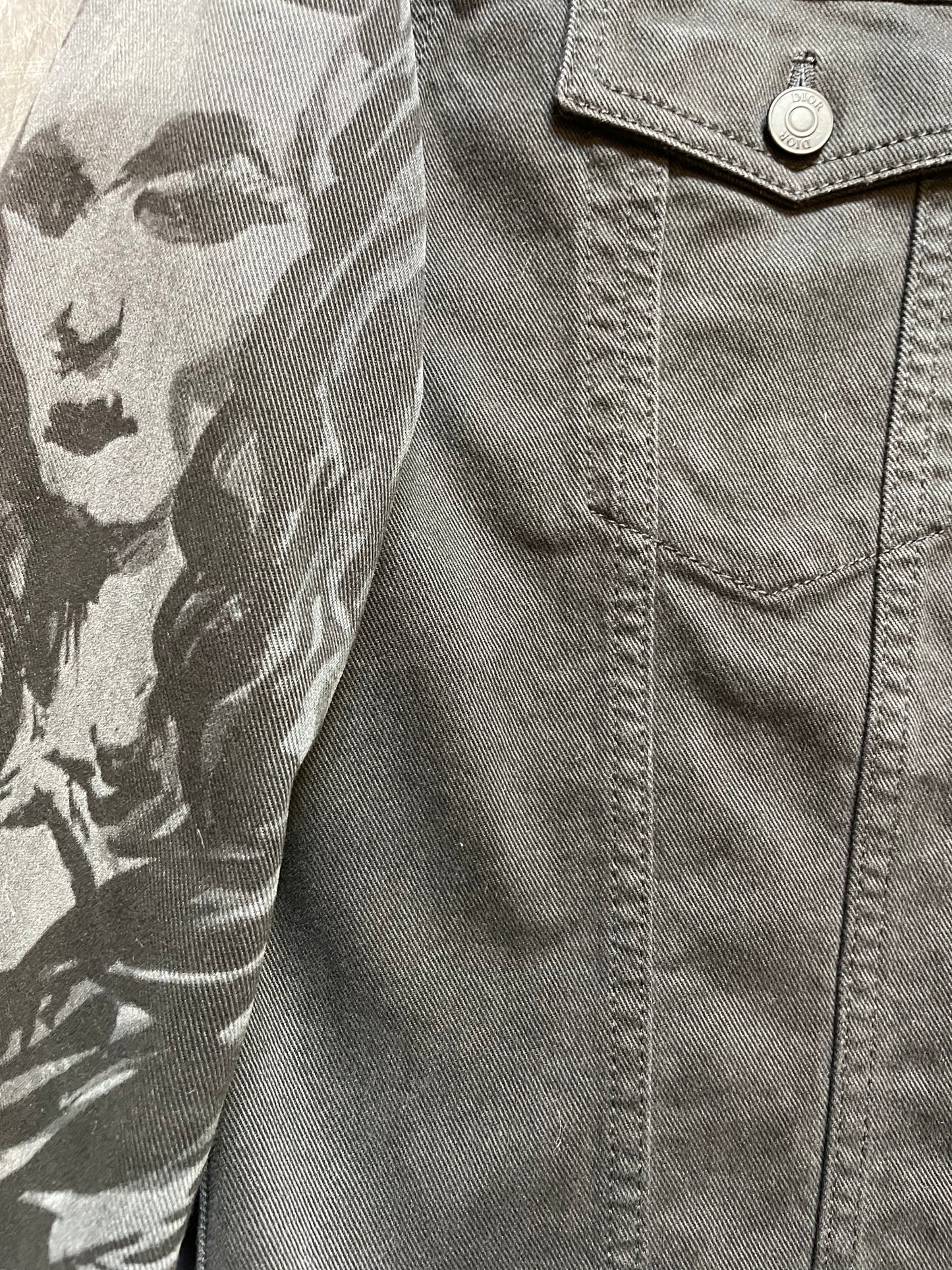Veste Dior x Raymond Pettibon en denim