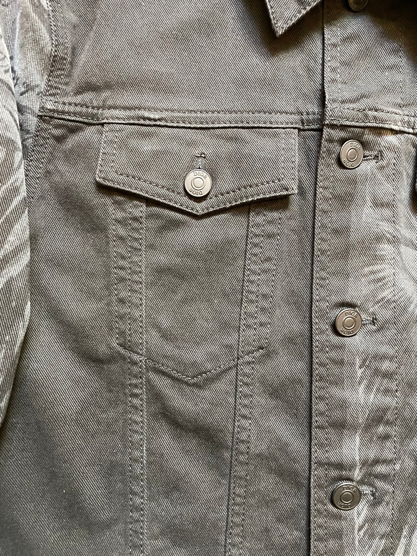 Veste Dior x Raymond Pettibon en denim