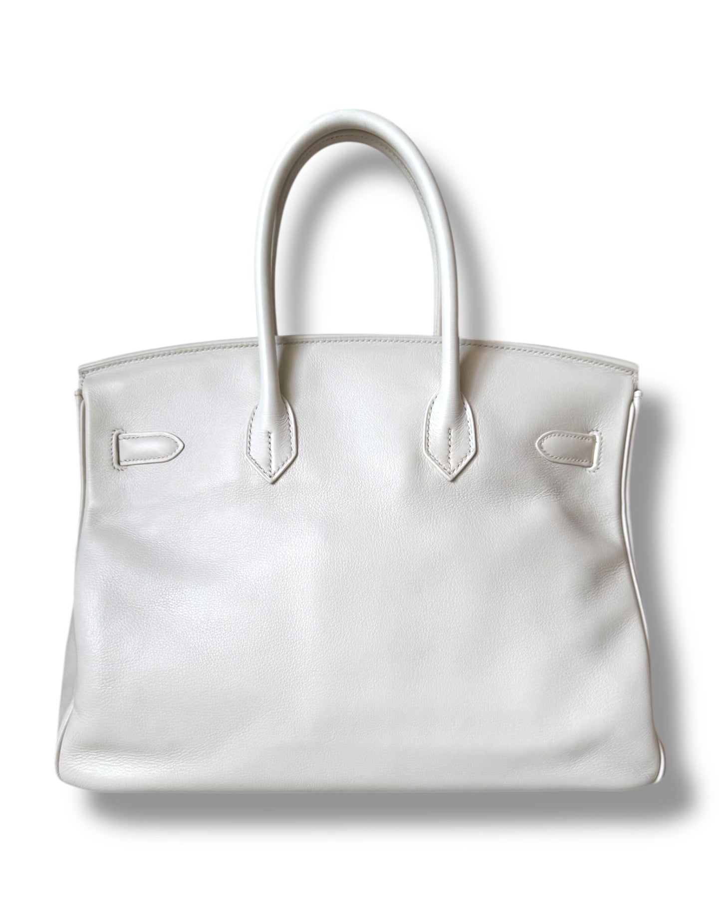 Sac Hermès Birkin 35 cuir blanc