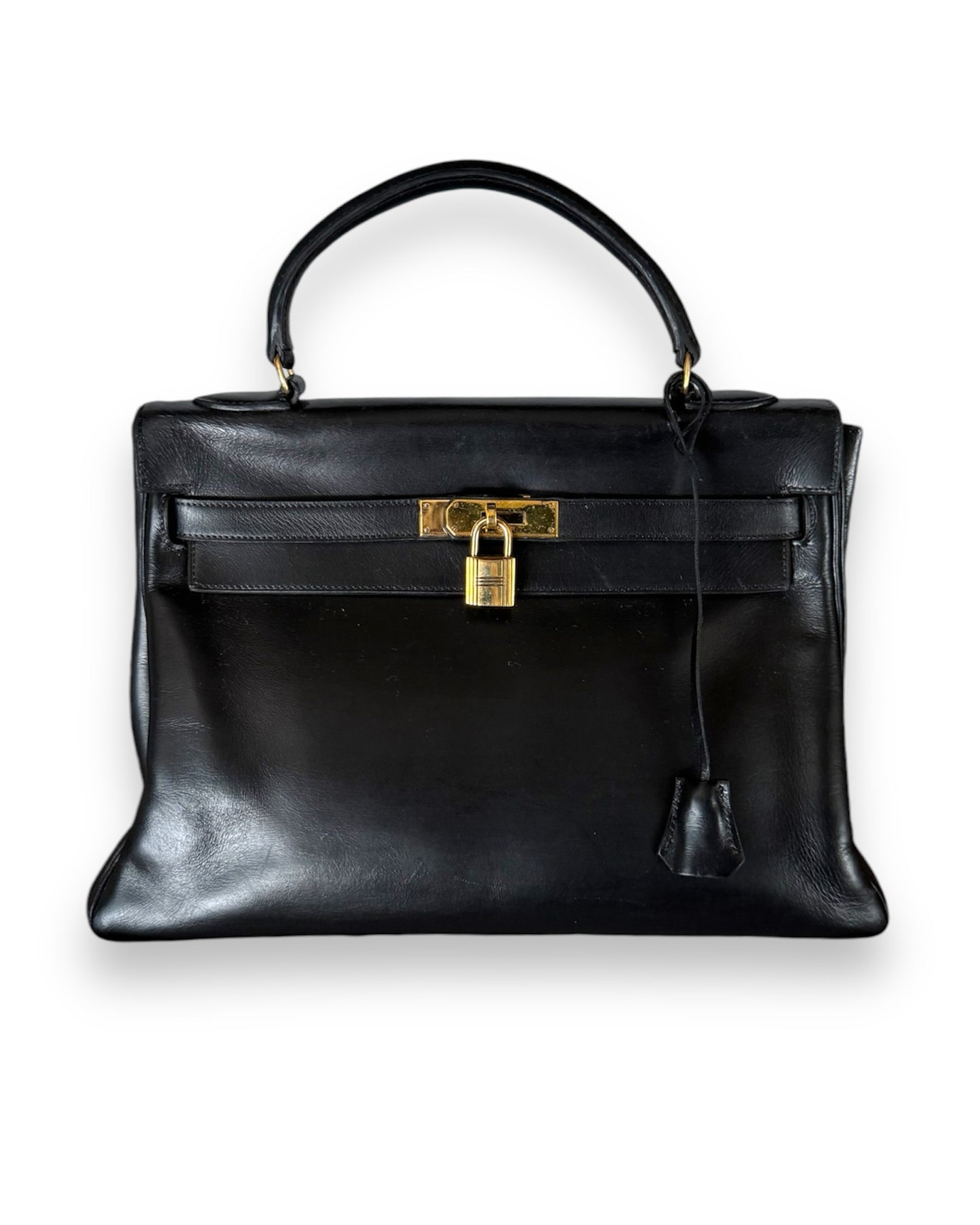 Sac Hermès Kelly 32 box noir