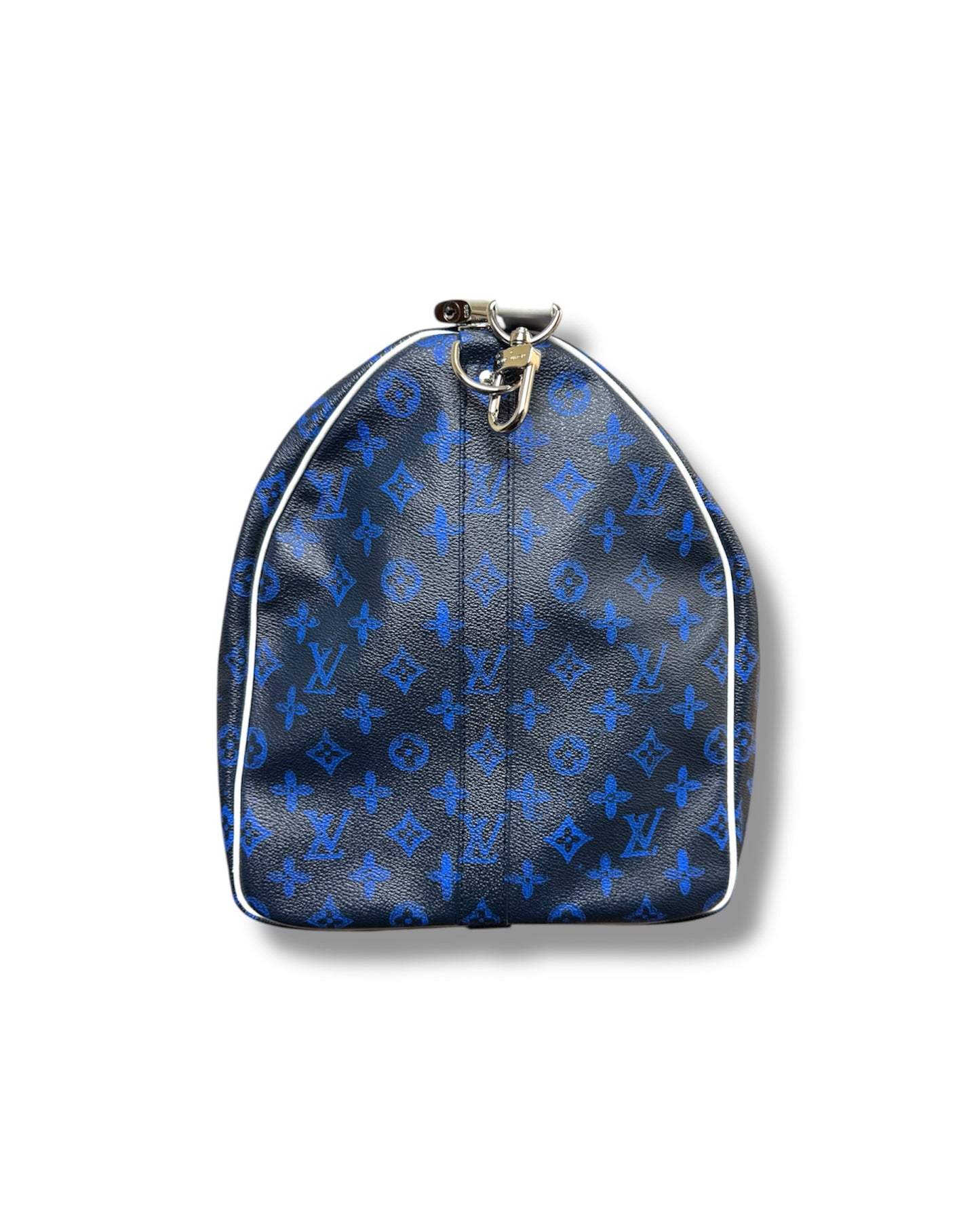 Sac Louis Vuitton Keepall 55 monogram bleu