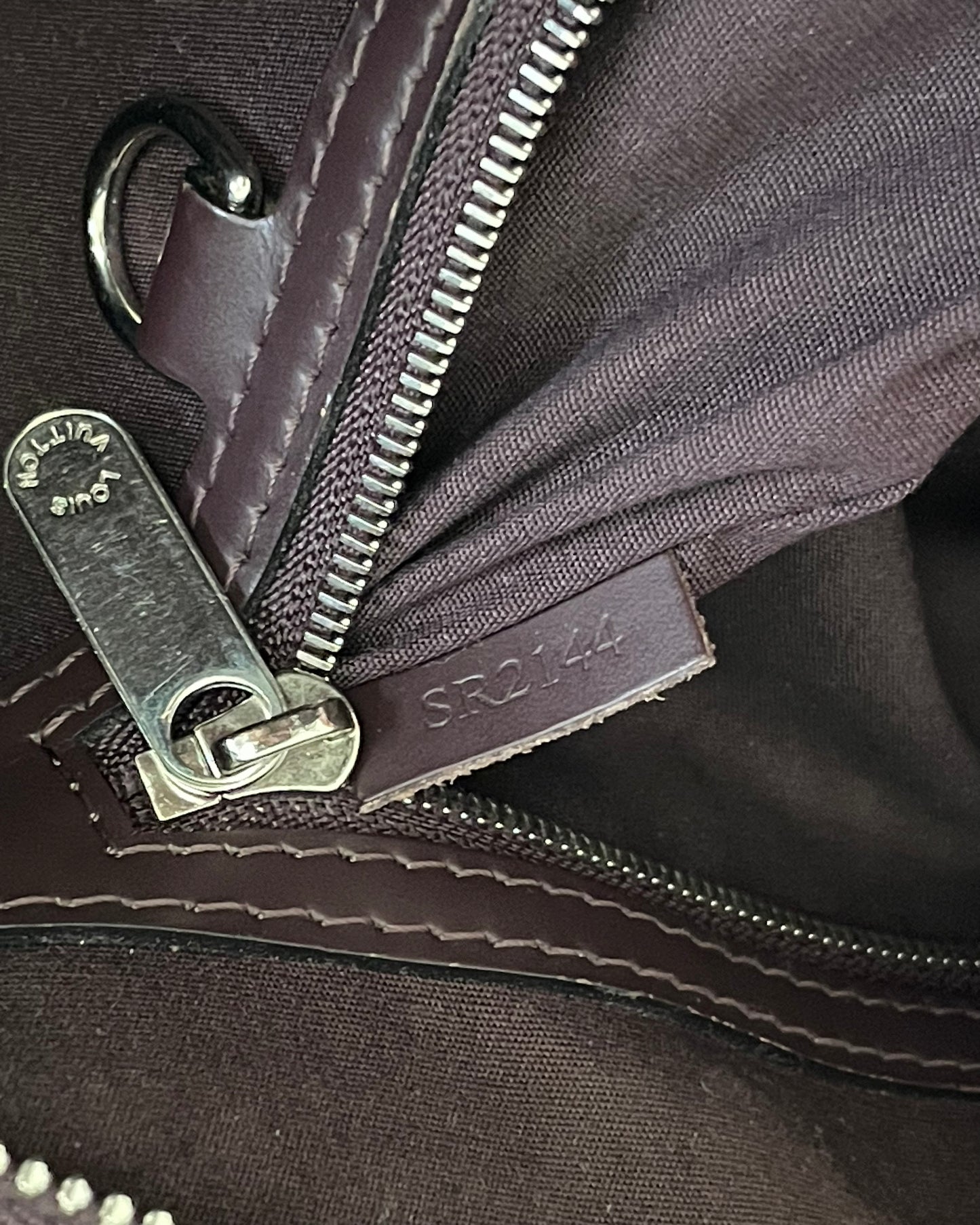 Sac Louis Vuitton Brea en cui Épi bordeaux