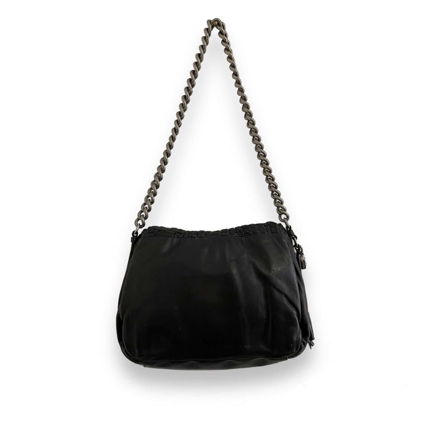Sac Céline Watch Me Work en cuir noir