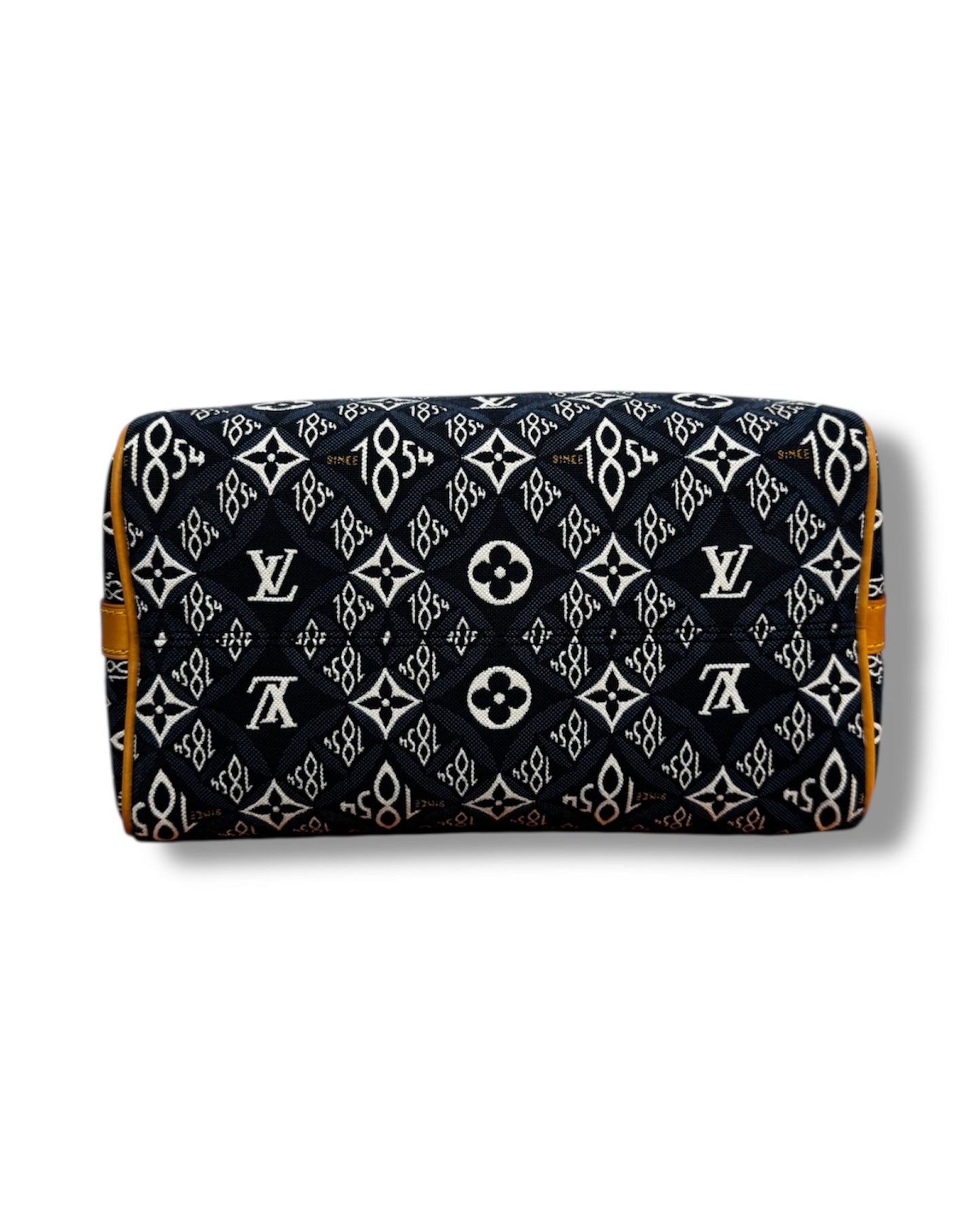 Sac Louis Vuitton Speedy 25 jacquard denim bleu