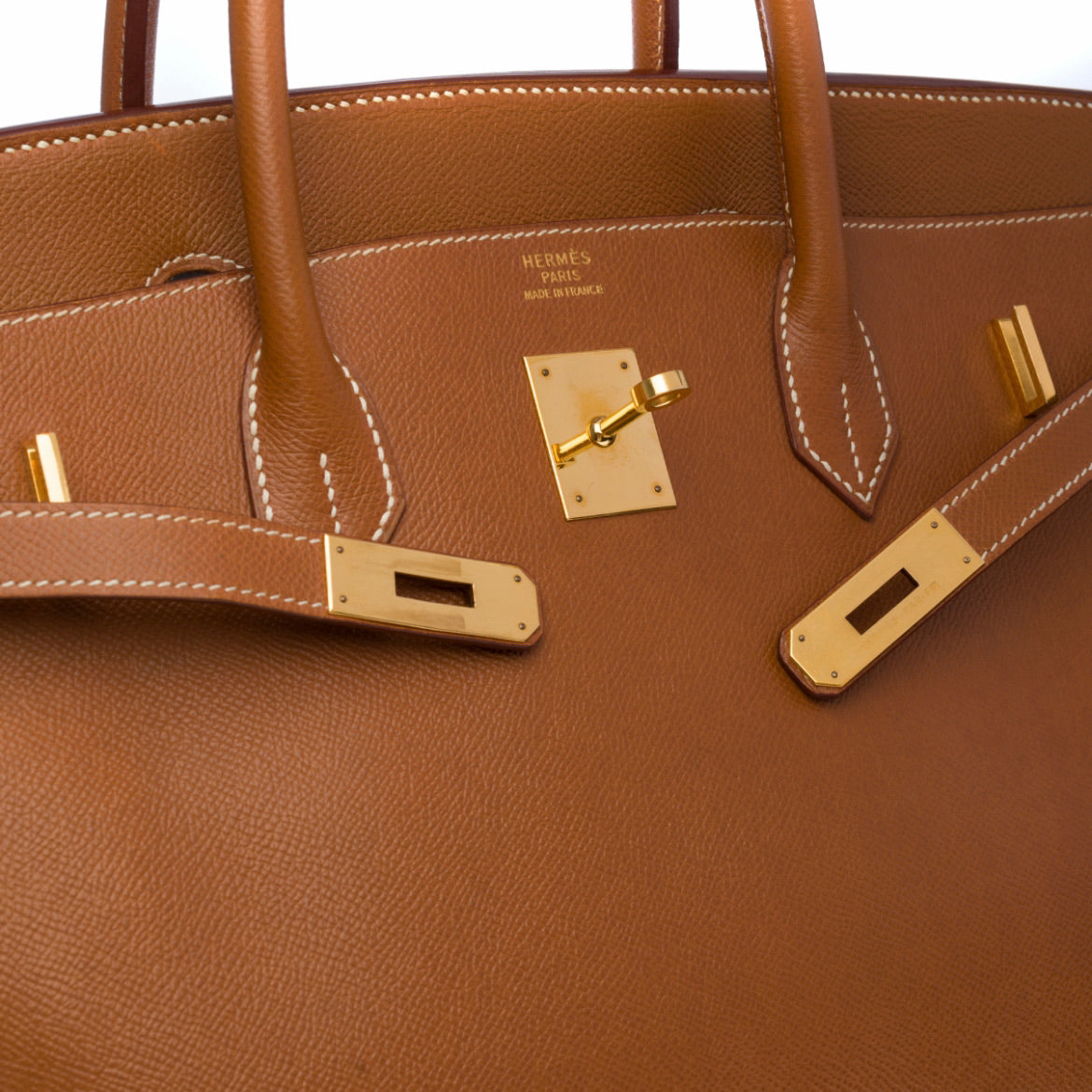 Sac à main Hermès Birkin 40 en cuir courchevel