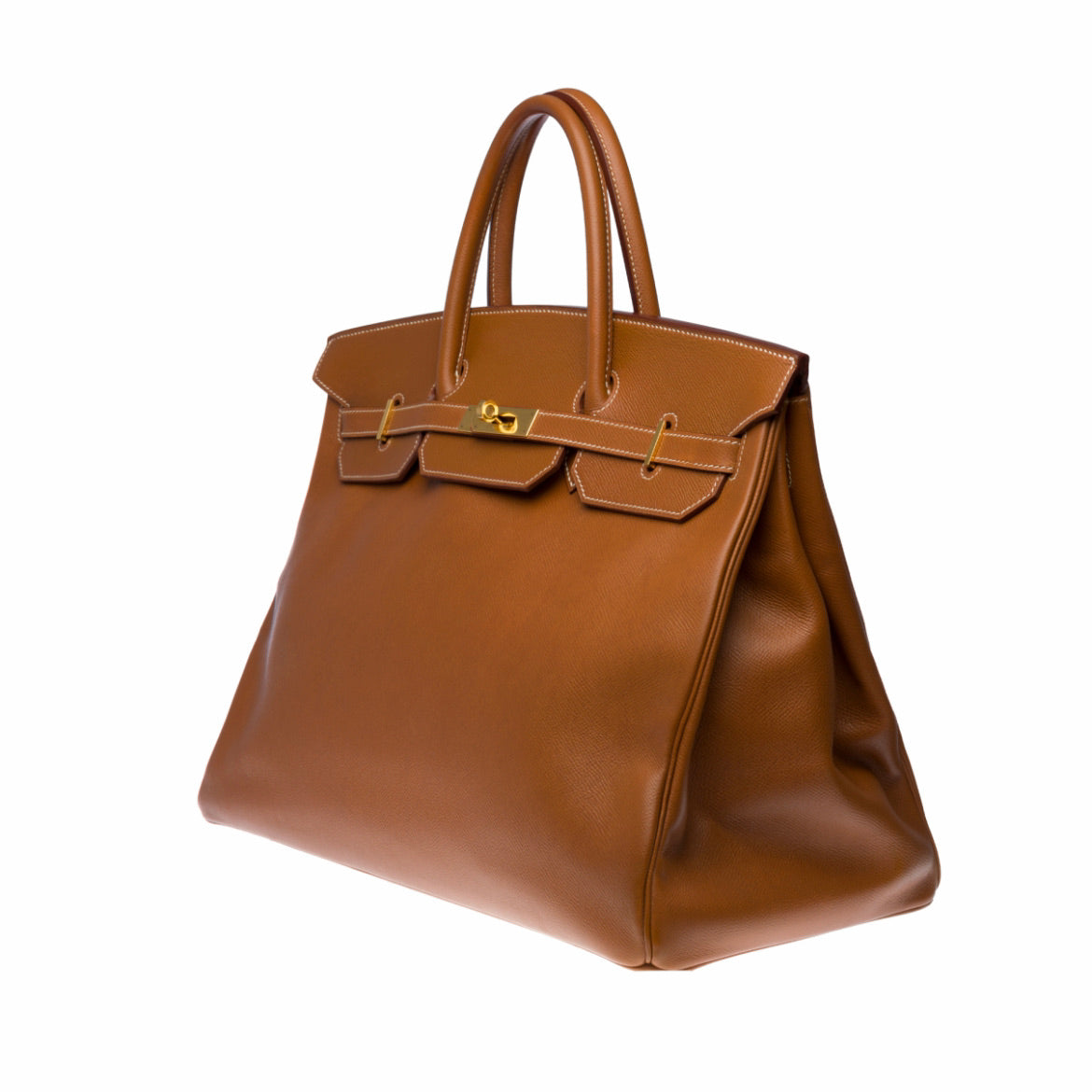 Sac à main Hermès Birkin 40 en cuir courchevel