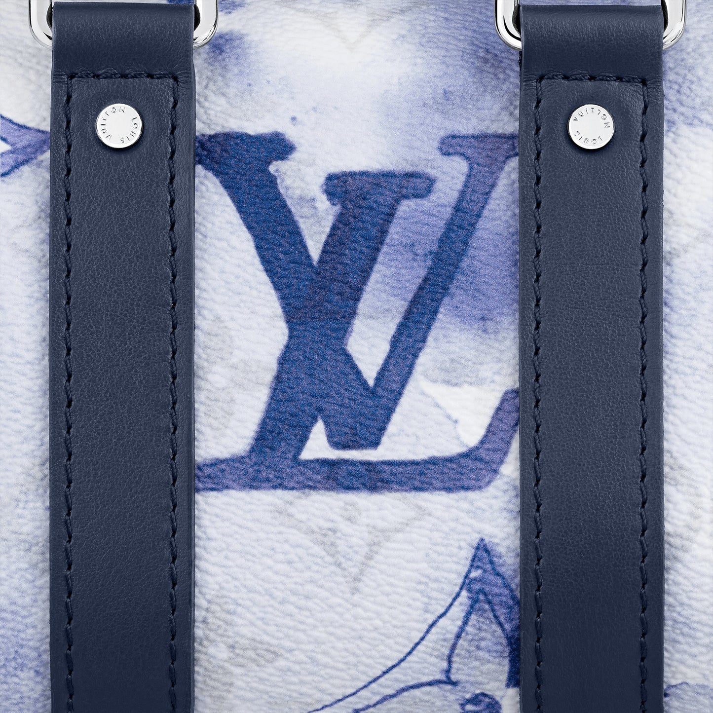 Sac Louis Vuitton Keepall XS bleu