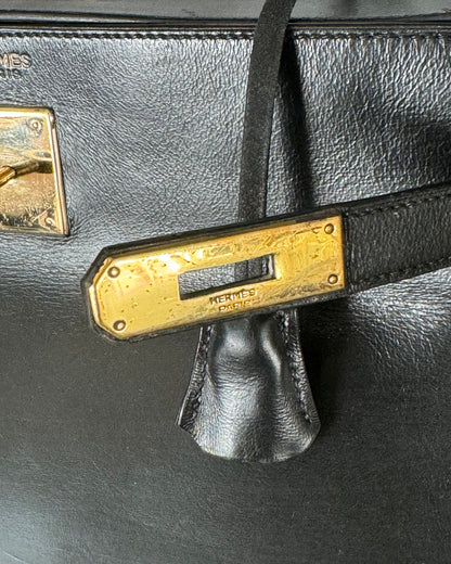 Sac Hermès Kelly 32 box noir