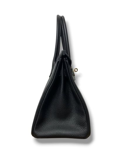 Sac Hermès Birkin 30 cuir togo noir