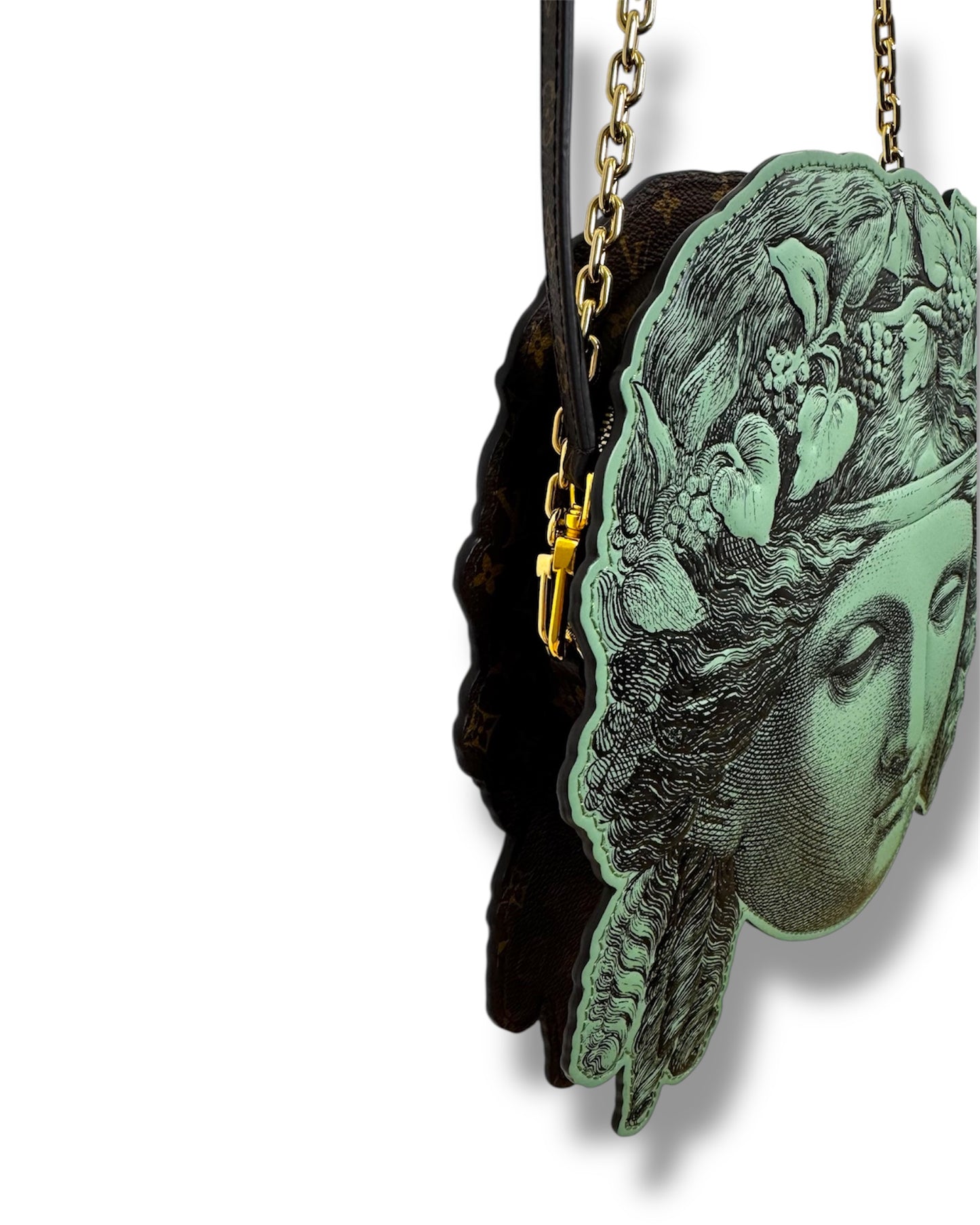 Pochette Tête Louis Vuitton x Fornasetti édition limitée