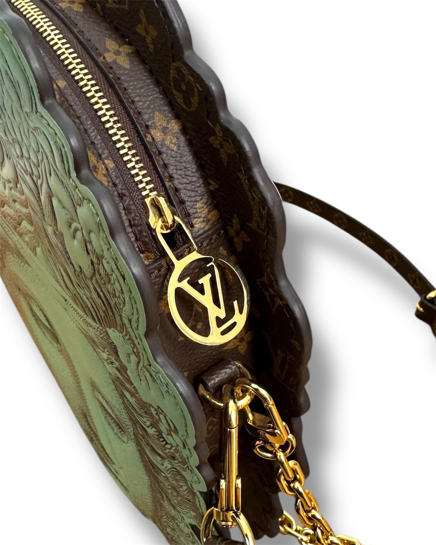 Pochette Tête Louis Vuitton x Fornasetti édition limitée