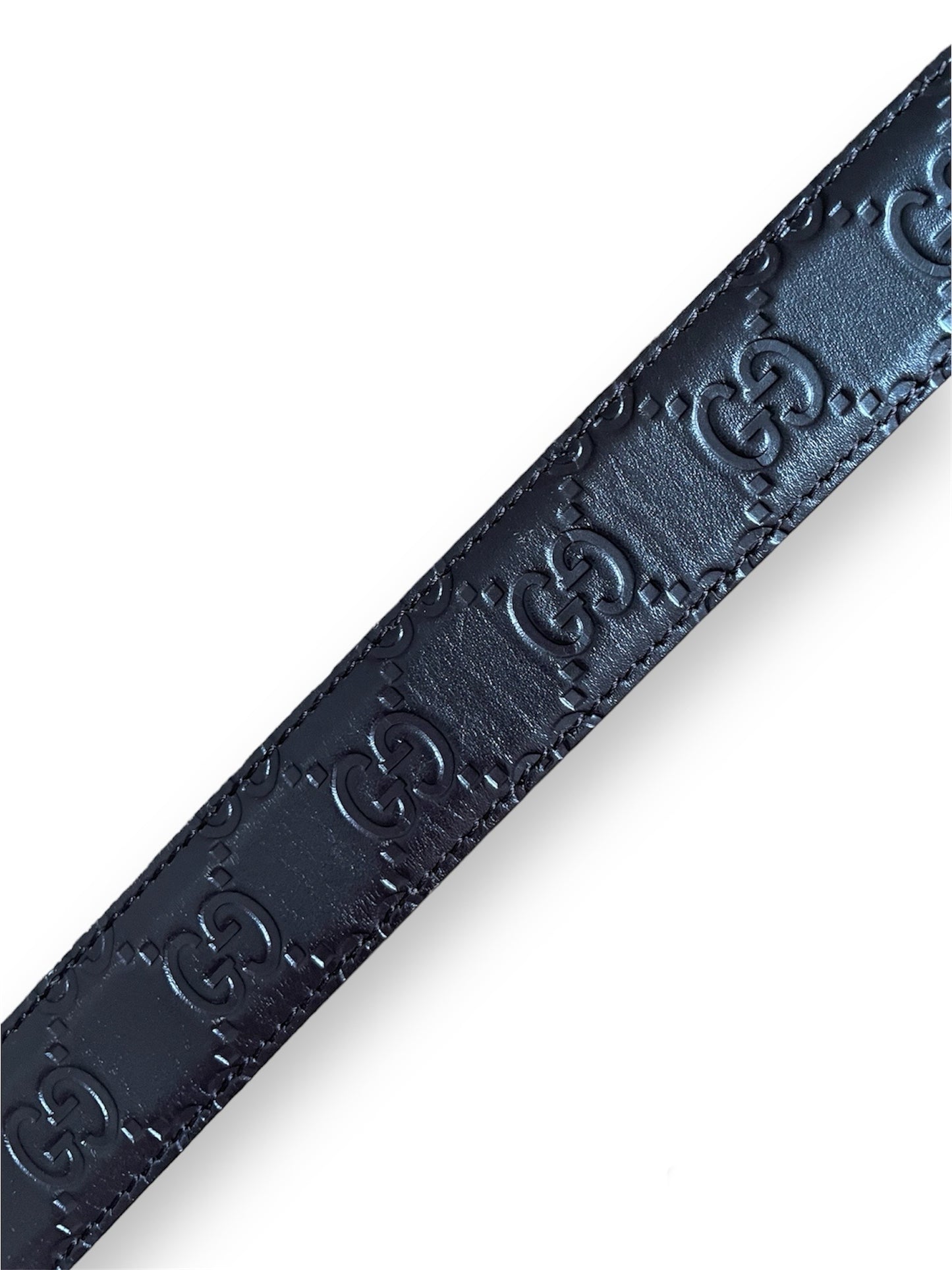 Ceinture Gucci signature avec détail GG