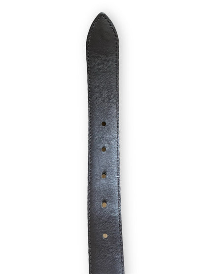 Ceinture Gucci signature avec détail GG