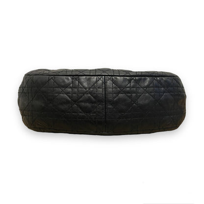 Sac Christian Dior en cuir noir