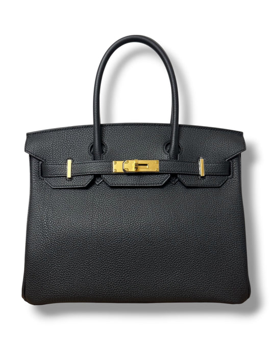 Sac Hermès Birkin 30 cuir togo noir