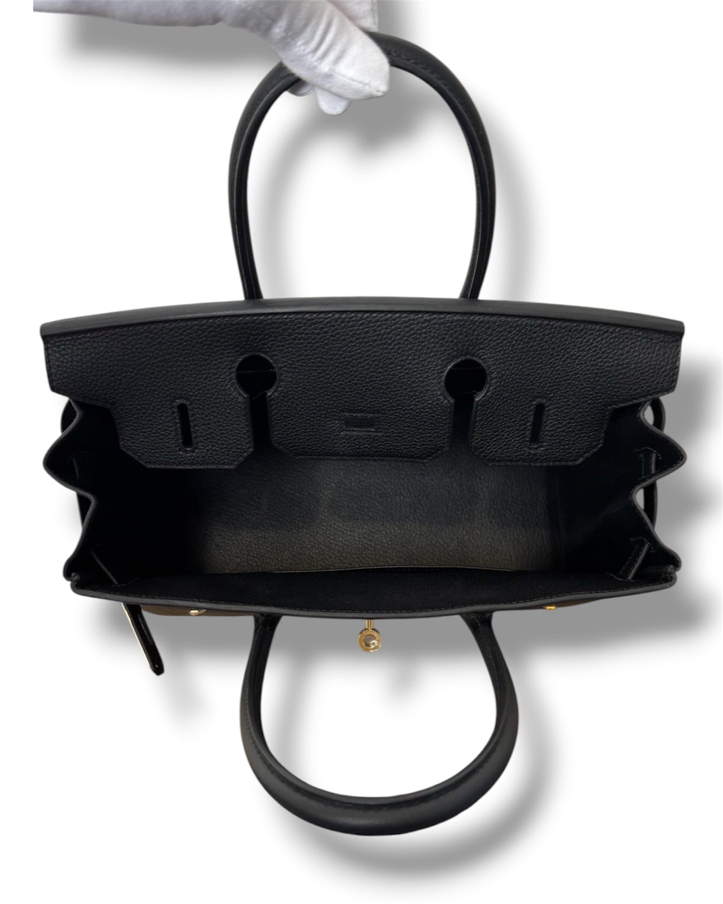 Sac Hermès Birkin 30 cuir togo noir
