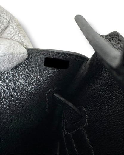 Sac Hermès Birkin 30 cuir togo noir