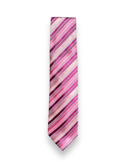 Cravate Yves Saint Laurent à rayures