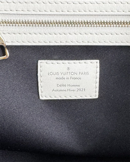 Sac Louis Vuitton Keepall 55 monogram bleu