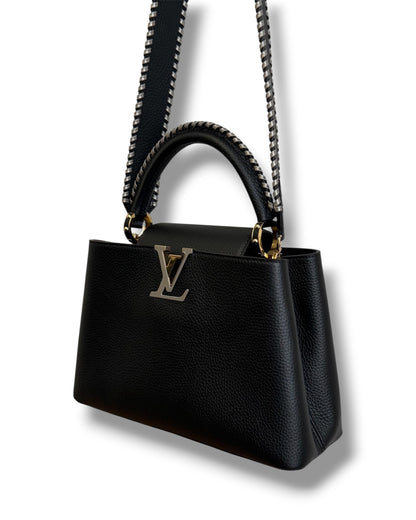 Sac Louis Vuitton Capucines MM noir édition limitée