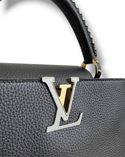 Sac Louis Vuitton Capucines MM noir édition limitée