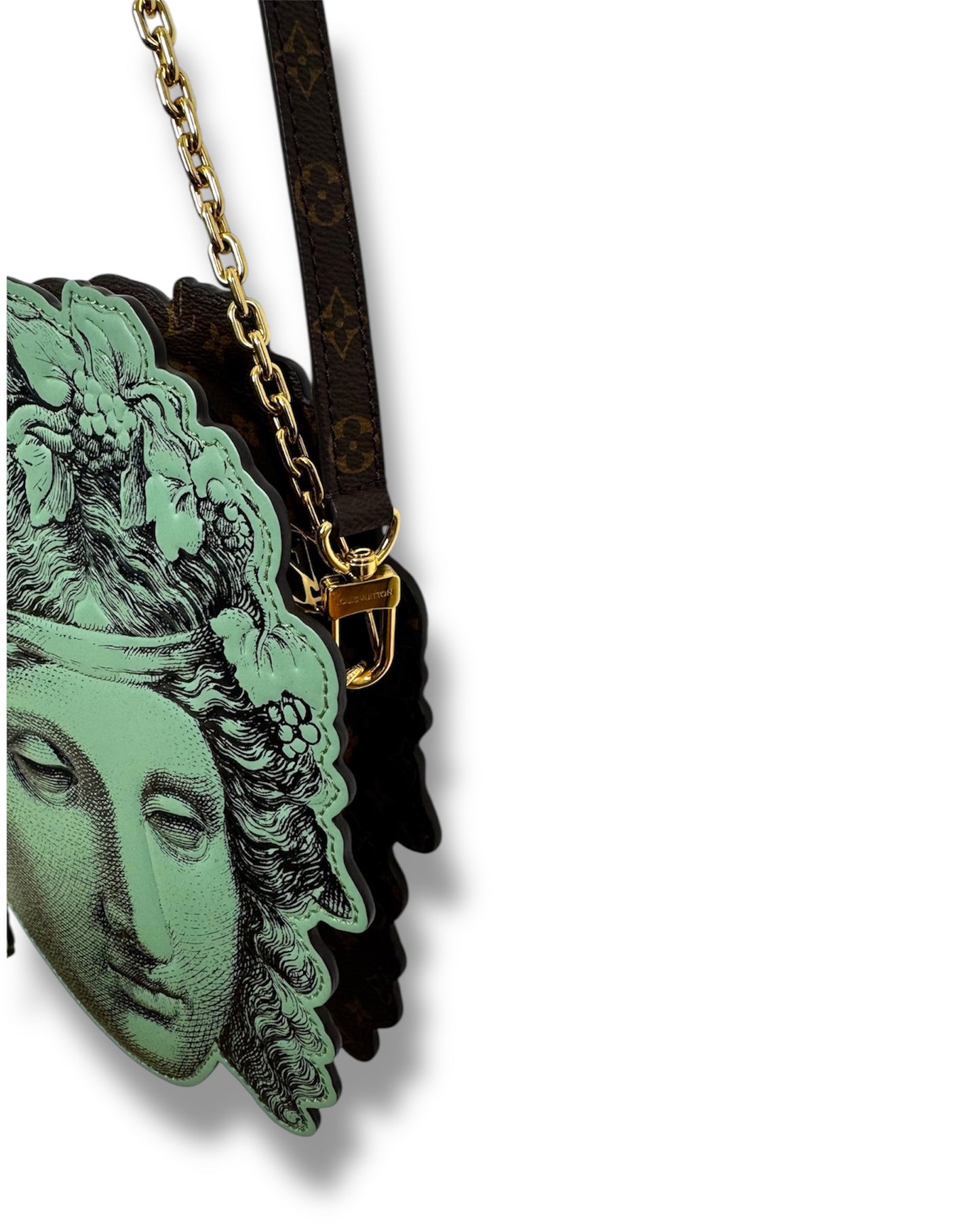 Pochette Tête Louis Vuitton x Fornasetti édition limitée