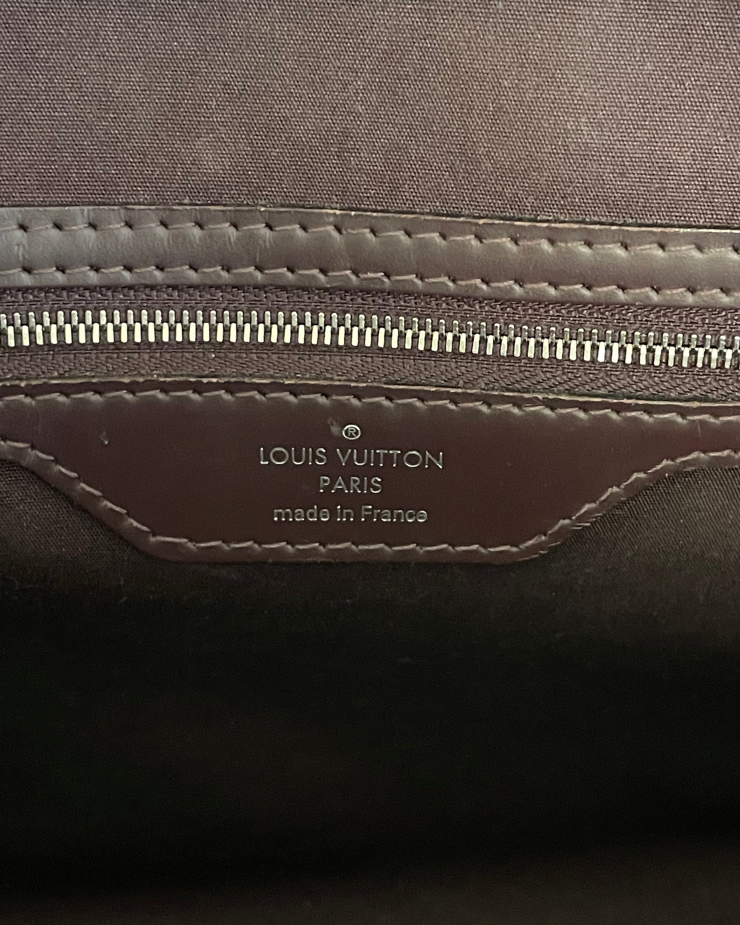 Sac Louis Vuitton Brea en cui Épi bordeaux