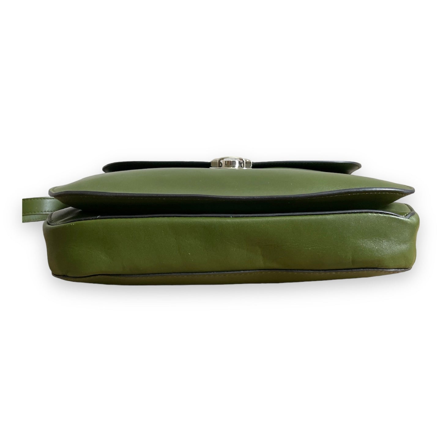 Sac Marni en cuir vert