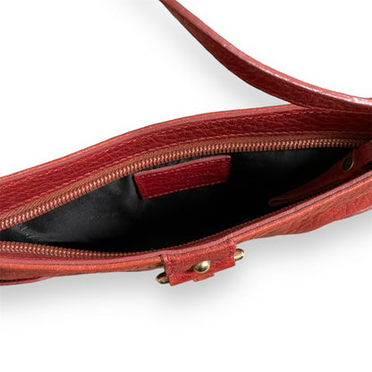 Sac Dolce & Gabbana rouge en cuir.