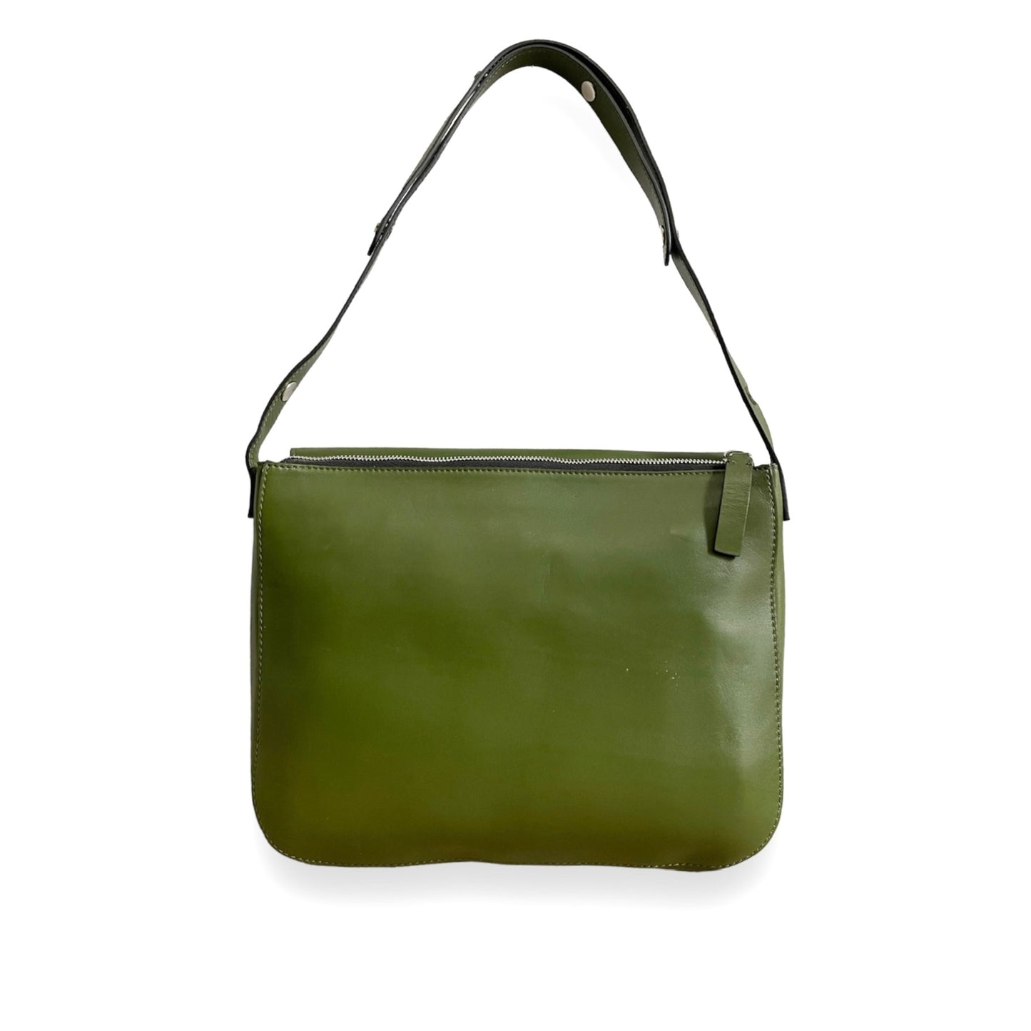 Sac Marni en cuir vert