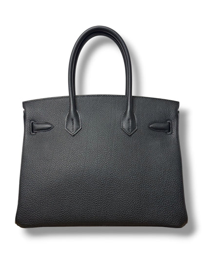 Sac Hermès Birkin 30 cuir togo noir