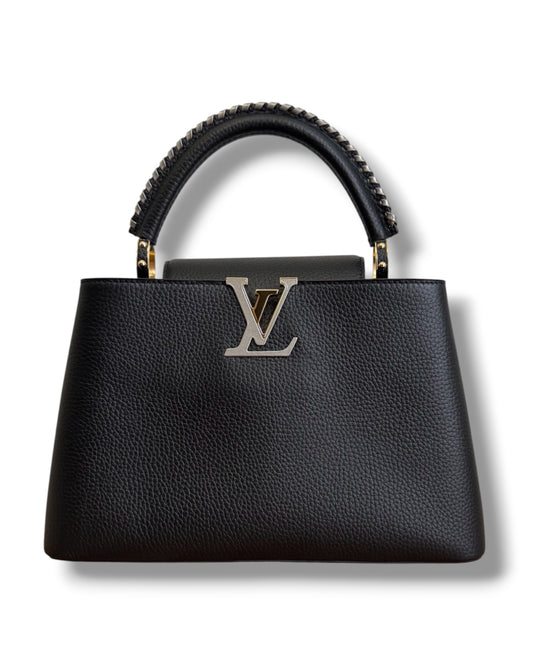 Sac Louis Vuitton Capucines MM noir édition limitée