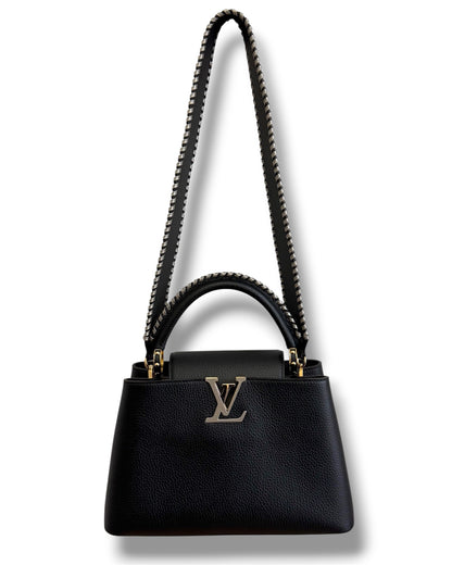 Sac Louis Vuitton Capucines MM noir édition limitée