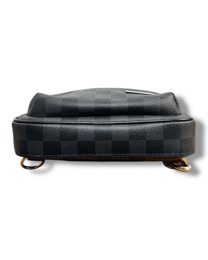 Sac Louis Vuitton Avenue Slingbag toile Damier Graphite