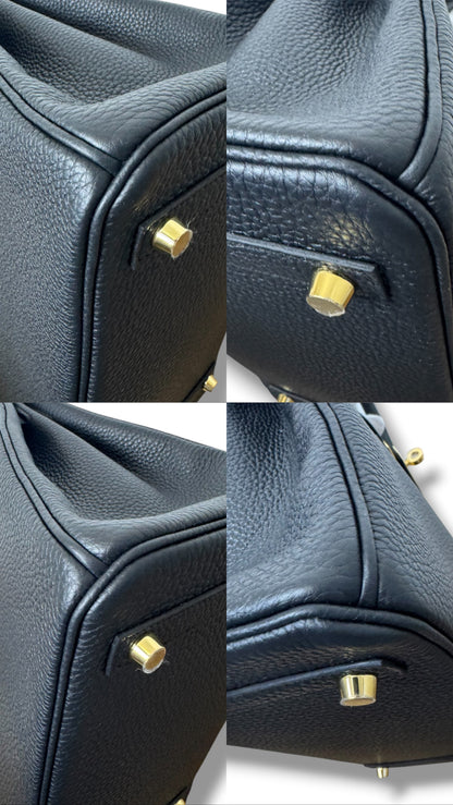 Sac Hermès Birkin 30 cuir togo noir