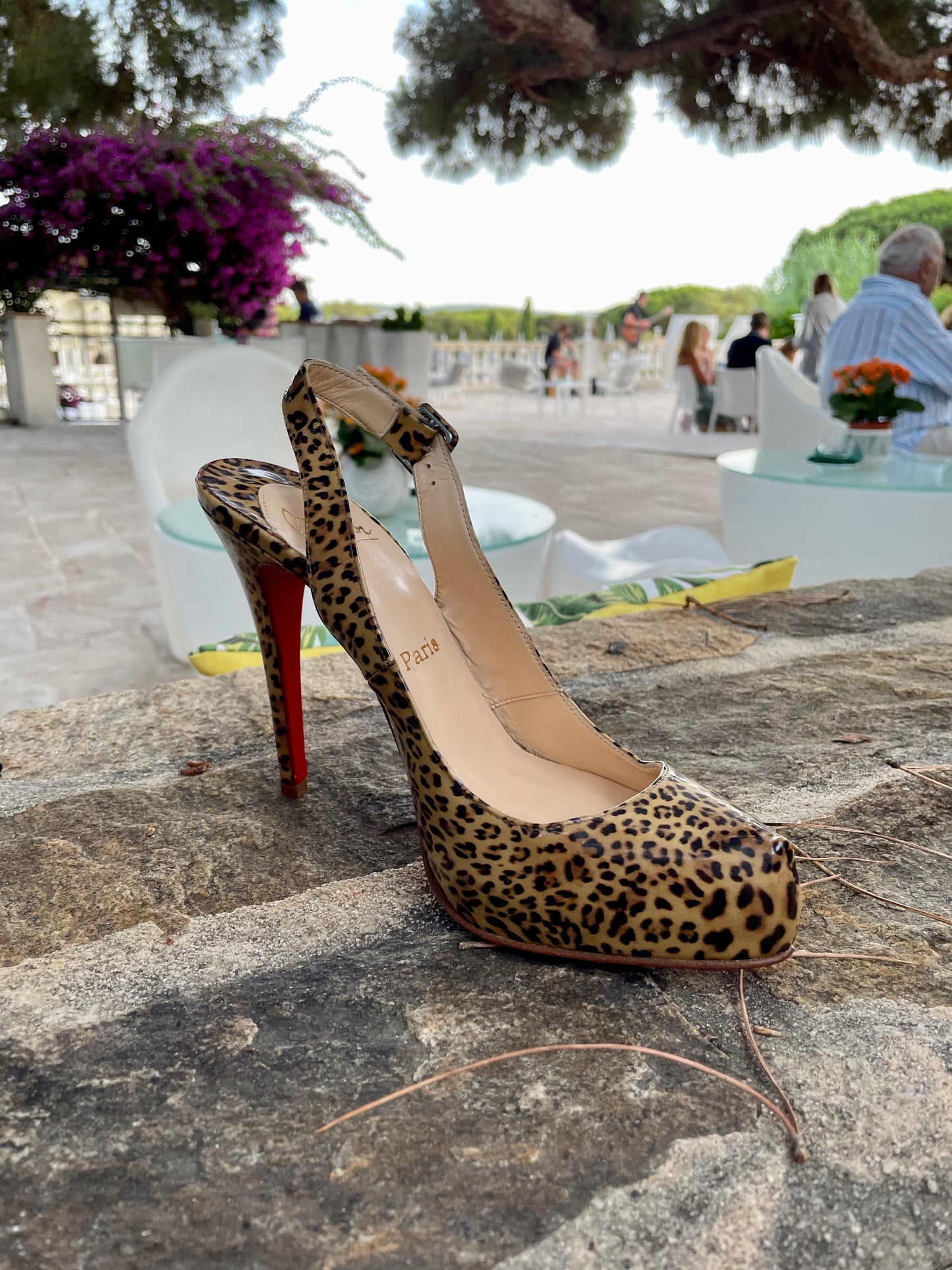 Escarpins Christian Louboutin léopard