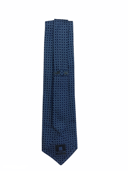 Cravate Lanvin bleu