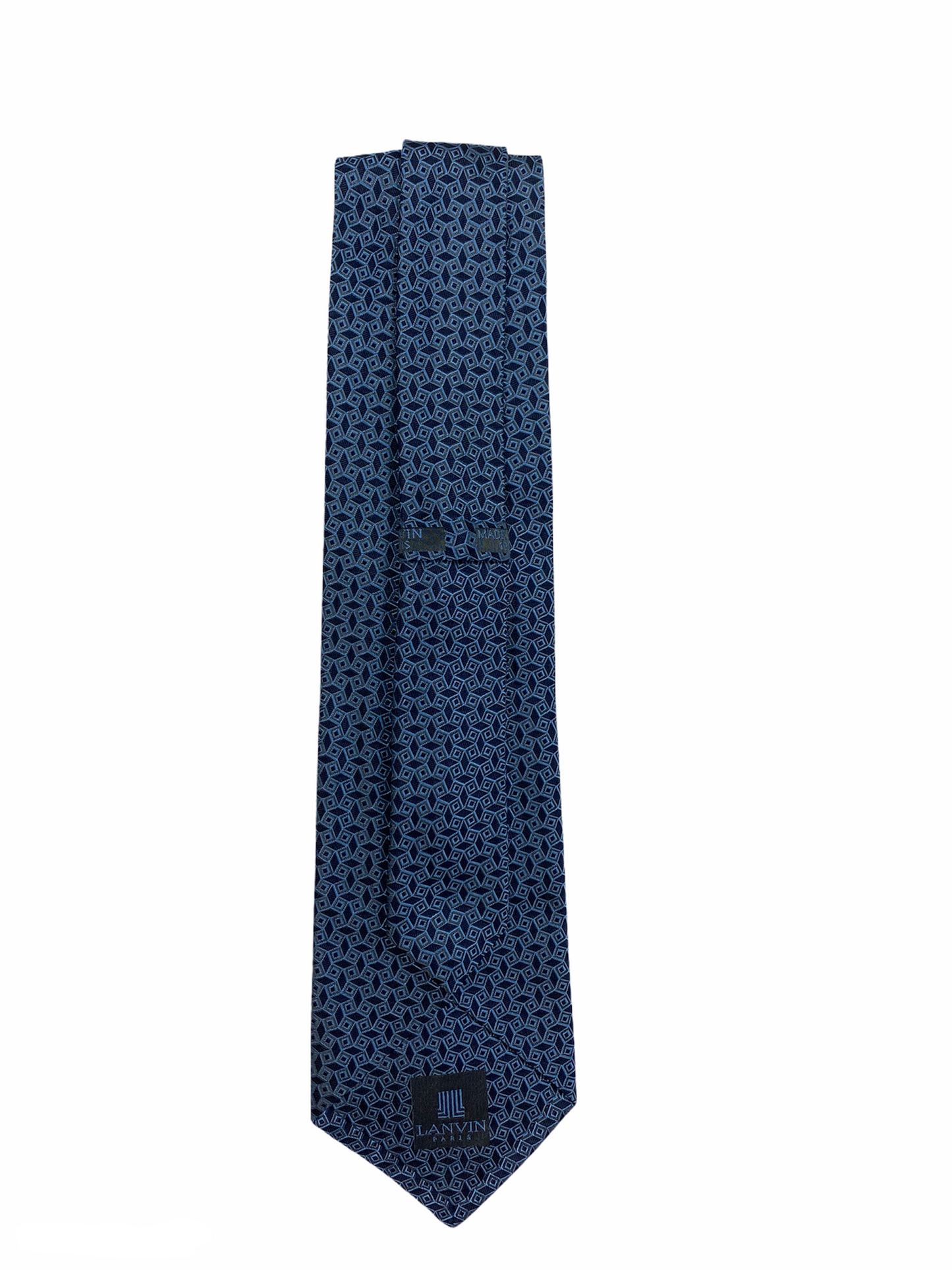Cravate Lanvin bleu