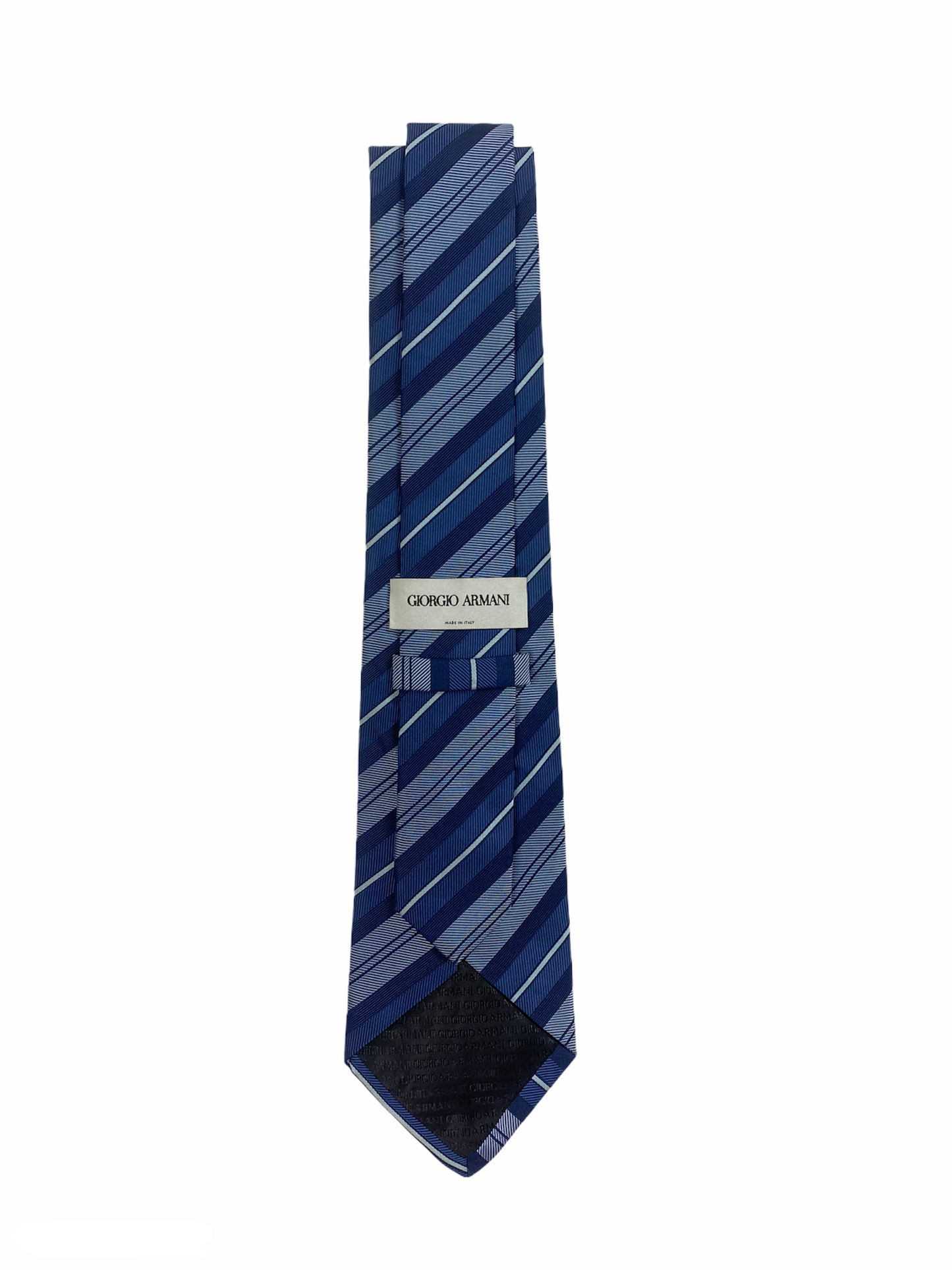 Cravate Giorgio Armani bleu