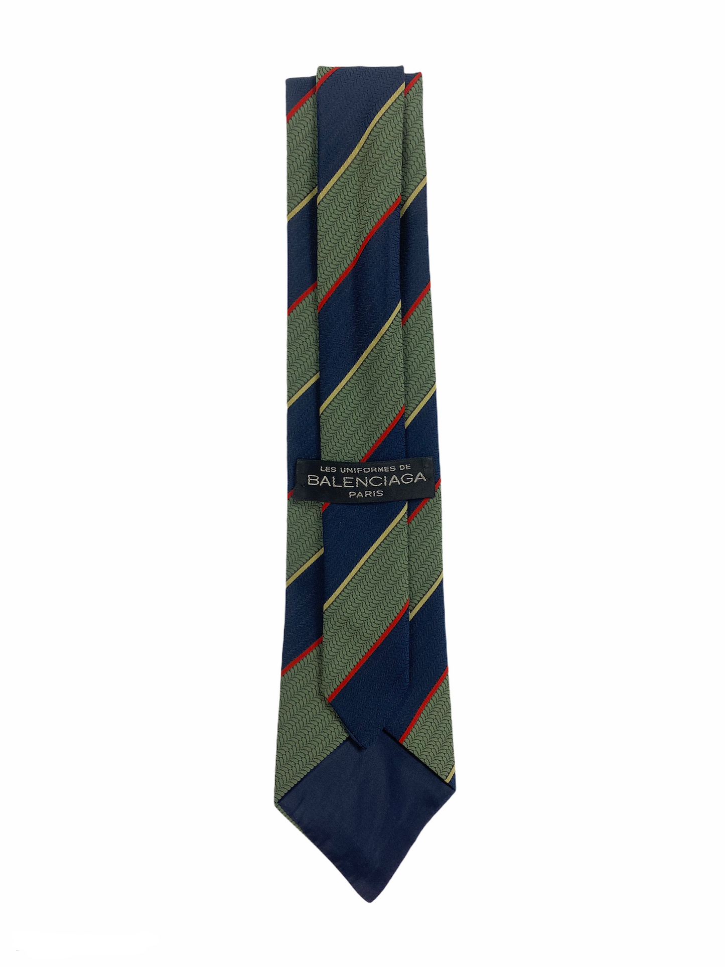 Cravate Balenciaga à rayures