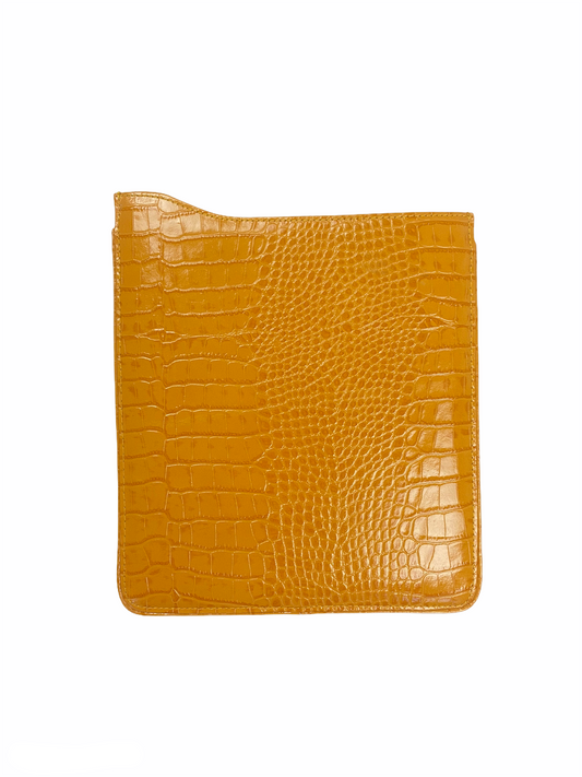 Housse iPad en cuir, EL CORTE INGLÉS, Orange.