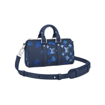 Sac Louis Vuitton Keepall XS bleu