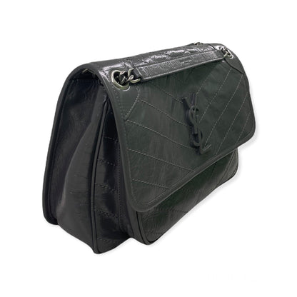 Sac Saint Laurent Niki Baby en cuir vintage froissé