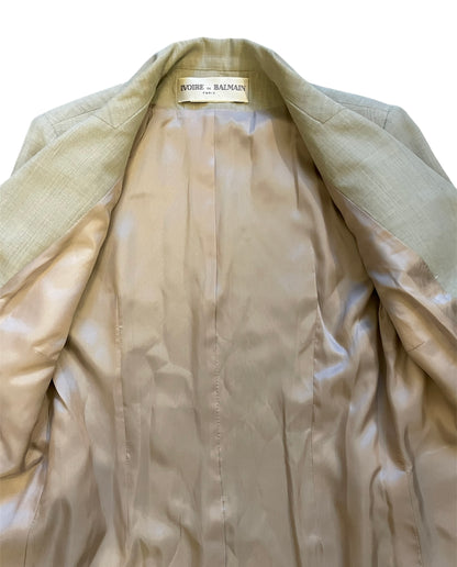 Blazer Ivoire de Balmain